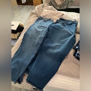 Lane Bryant jeans size 26w 2 pair